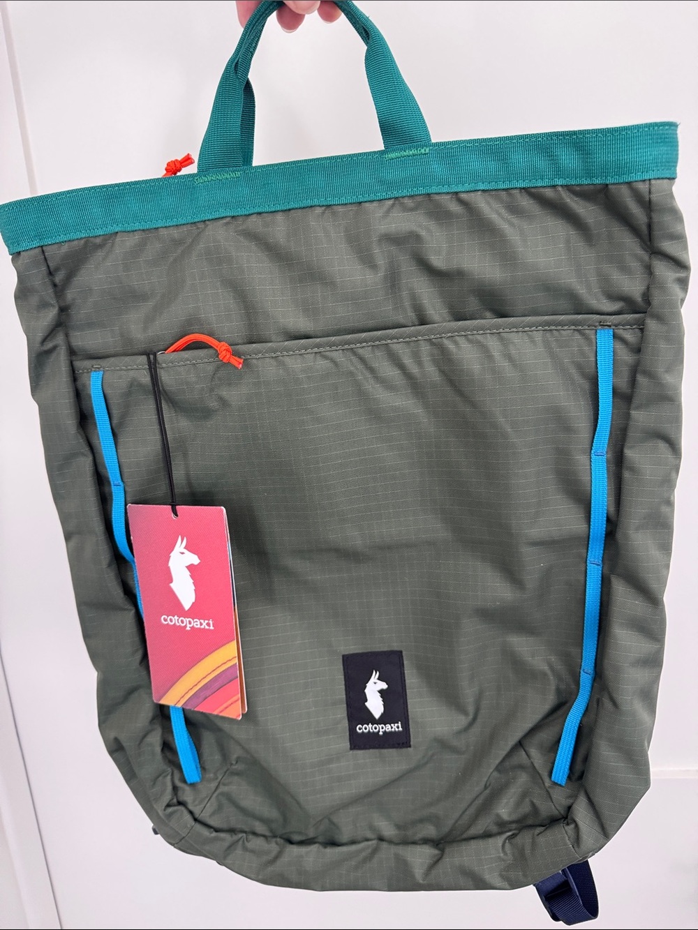 cotopaxi Olive Backpack NWT 16L